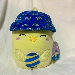 NWT Squishmallows 8” Jolly Ranchers Chuck the Chick Easter 2024 Plush